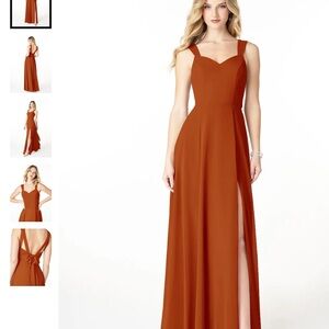 (Closet cleanout ‼️) Azazie Dress in Paprika